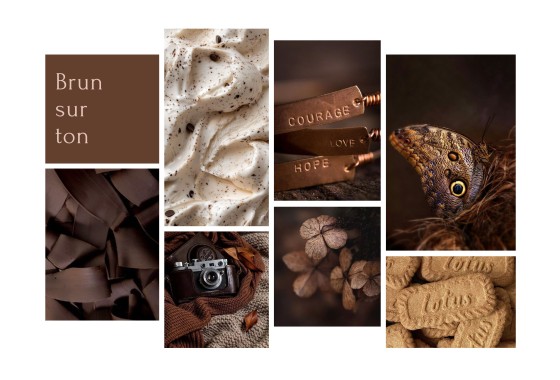 Moodboard Monday: Brun-sur-ton